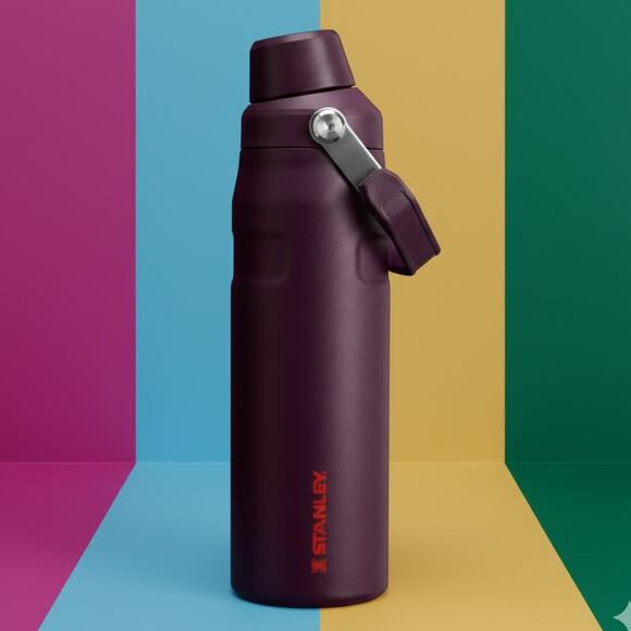 Stanley IceFlow Bottle with Fast Flow Lid | 24 OZ New Year Gift Quencher - Picture 1 of 4